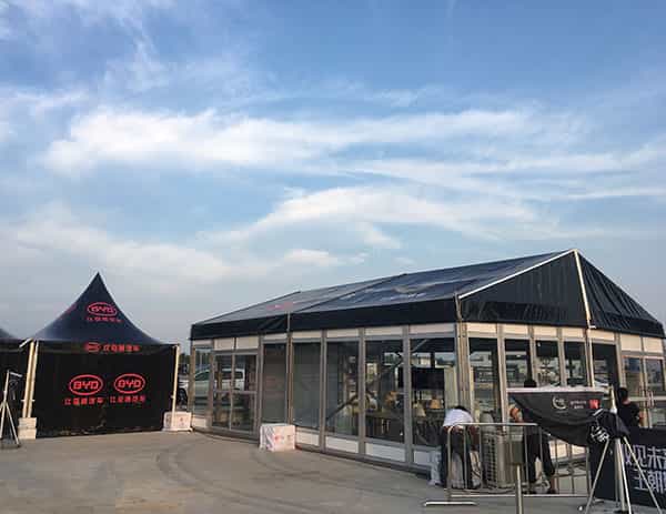 比亞迪車展篷房